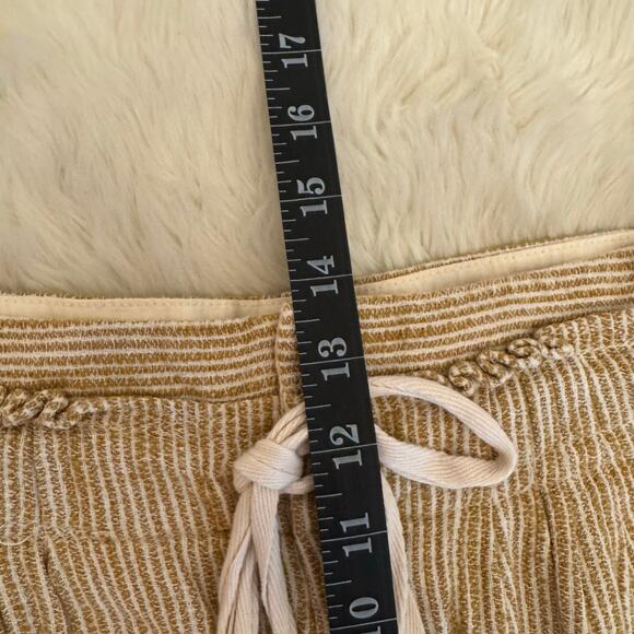 Free People Light At Sunrise Drawstring Waist Cropped Pants 2 - Picture 10 of 12